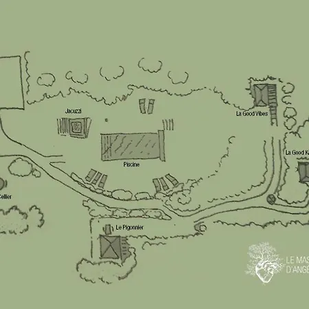 Dağ evi D'angele Saint-Chamarand